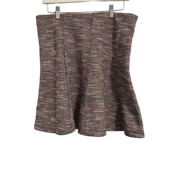 Loft Women’s Tweed A-Line Skirt Size Medium Preppy Career Office Wear - Picture 3 of 5